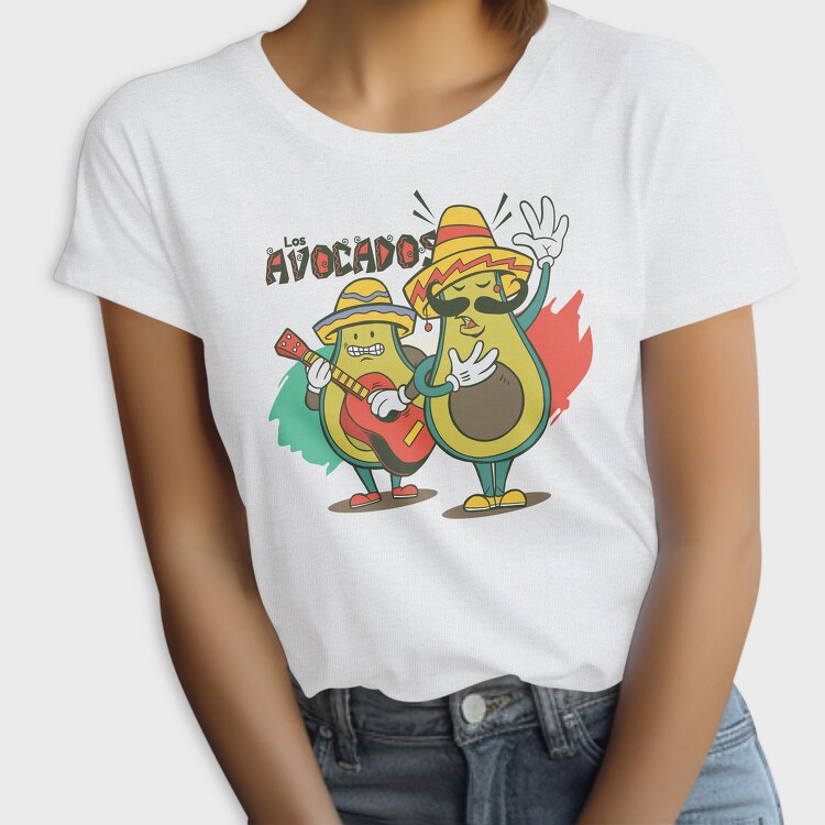 Mariachi Mexican Avocados, Tricou Femei