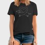 Dachshund Heart, Tricou Barbati (Unisex)