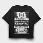 Content Creation Quote, Tricou Oversize Barbati (Unisex)