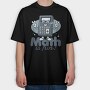 Math Is Fun Calculator Tote, Tricou Oversize Barbati (Unisex)