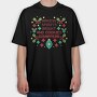 Cookies Festive Christmas Disappear, Tricou Oversize Barbati (Unisex)