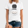 Snow Man Face 2, Tricou Barbati (Unisex)