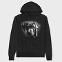 Greatdane Puppy Monochrome, Hanorac Oversize Barbati (Unisex)