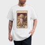 Vintage Popcorn Tarot, Tricou Barbati (Unisex)