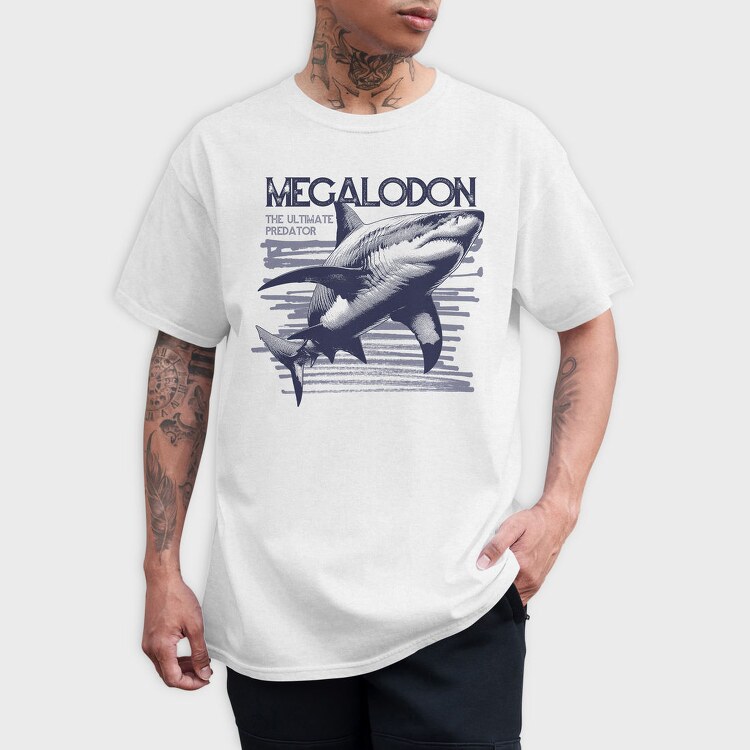 Megalodon Ultimate Predator, Tricou Barbati (Unisex)