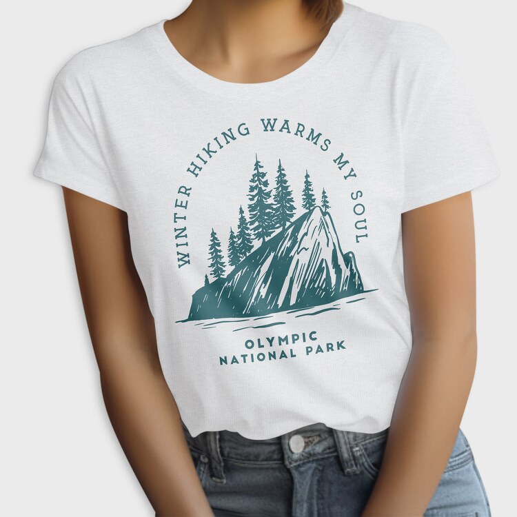Olympic National Park Quote, Tricou Femei