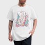 Cute Fairy With Flowers And Plants Fairycore, Tricou Barbati (Unisex)