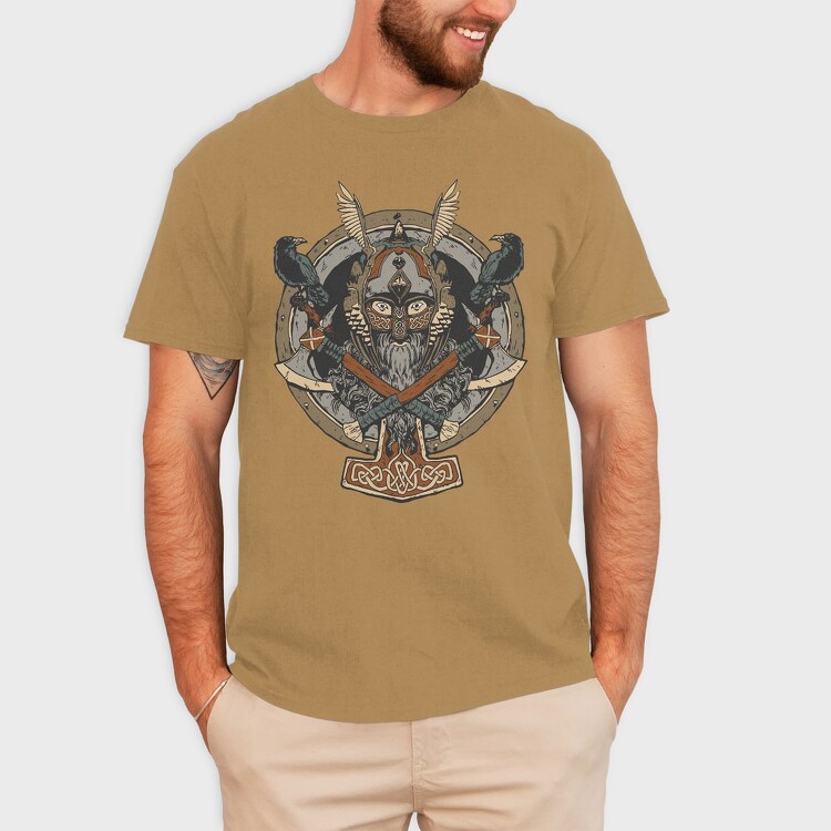 Winged Viking, Tricou Barbati (Unisex)