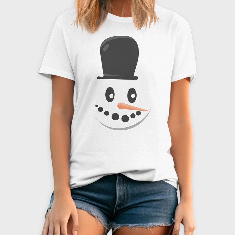 Snow Man Face 6, Tricou Barbati (Unisex)