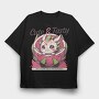 Cute Fantasy Dragon, Tricou Oversize Barbati (Unisex)