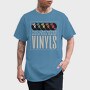 Vinyl Records Quote, Tricou Barbati (Unisex)