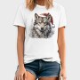 Wolf In Santa Hat Christmas Tote, Tricou Barbati (Unisex)