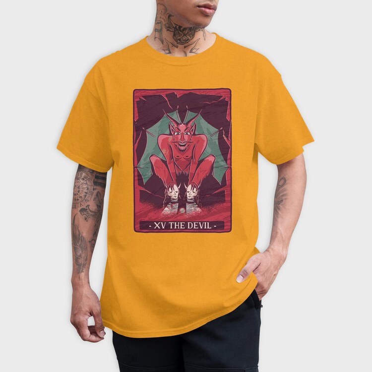 The Devil, Tricou Barbati (Unisex)