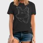 Labrador Dog Constellation Laika, Tricou Barbati (Unisex)
