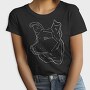 Labrador Dog Constellation Laika, Tricou Femei
