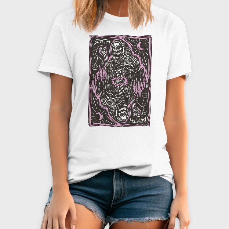 Death Card, Tricou Barbati (Unisex)