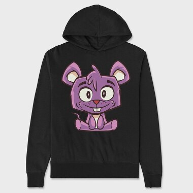 Cute Mouse, Hanorac Oversize Barbati (Unisex)