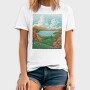 Lake Sight Painting, Tricou Barbati (Unisex)