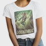 Downhill Biking Mountain Bike Downwards, Tricou Femei