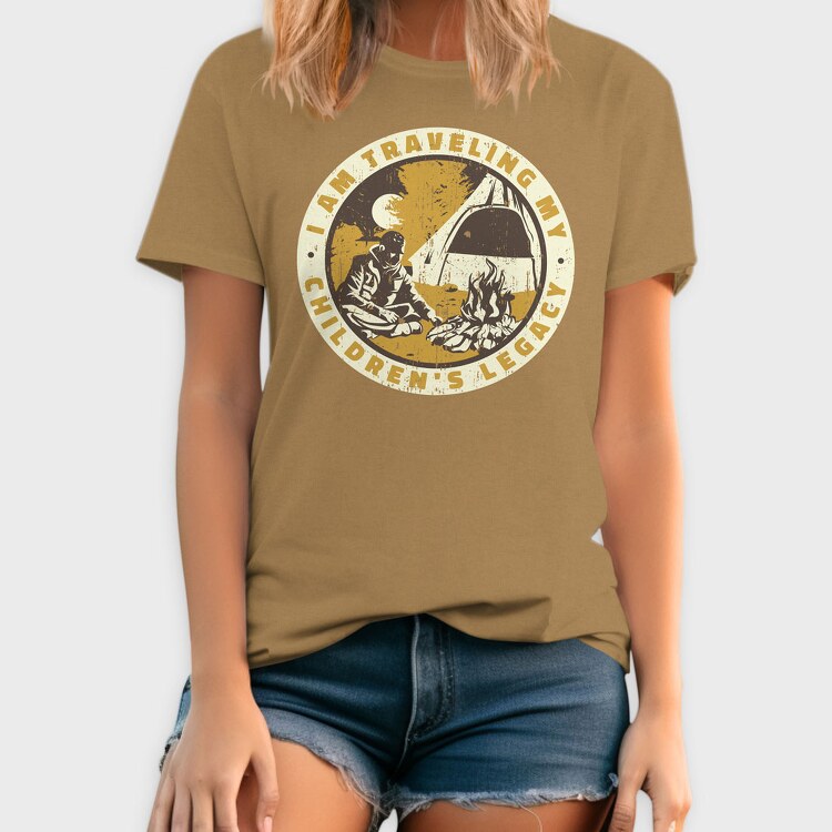 Camping Legacy, Tricou Barbati (Unisex)