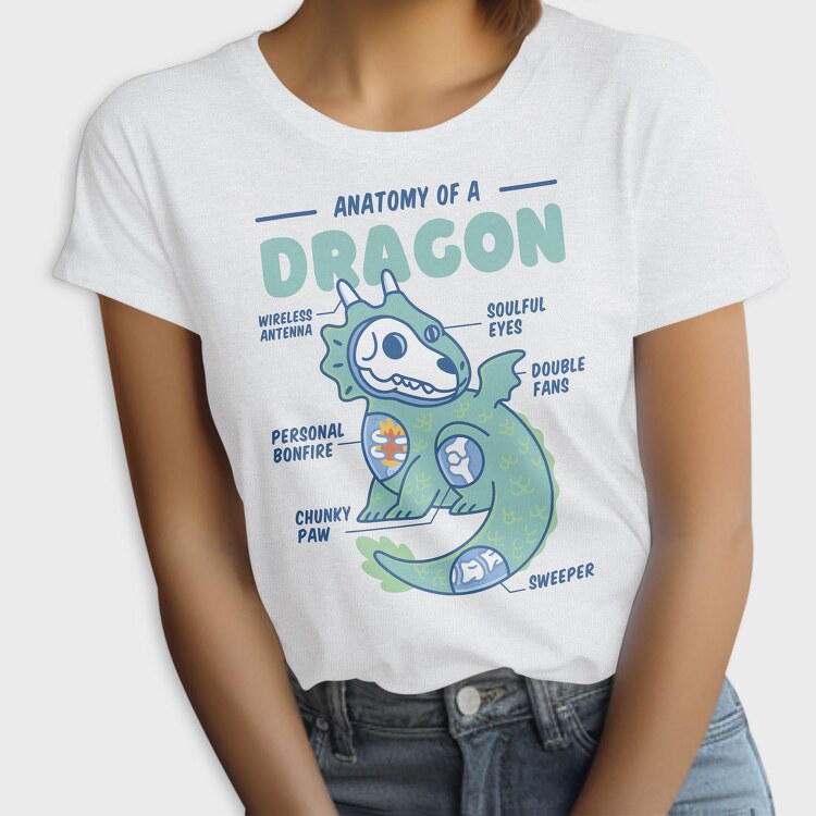 Dragon Anatomy, Tricou Femei