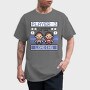 Pixel Art Game Characters Kids Brother, Tricou Barbati (Unisex)