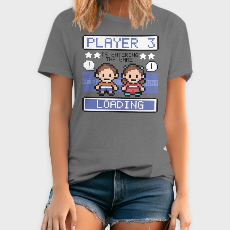 Pixel Art Game Characters Kids Brother, Tricou Barbati (Unisex)
