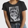 Wolf Portrait 2, Tricou Femei