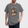 Painting Of Woman In Mirror Cat Lady, Tricou Barbati (Unisex)
