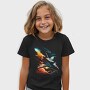Space Shuttle Colorful, Tricou Copii