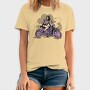 Woman In Motorcycle Biker Girl, Tricou Barbati (Unisex)