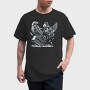 Hammer And Crow Birds Crown, Tricou Barbati (Unisex)