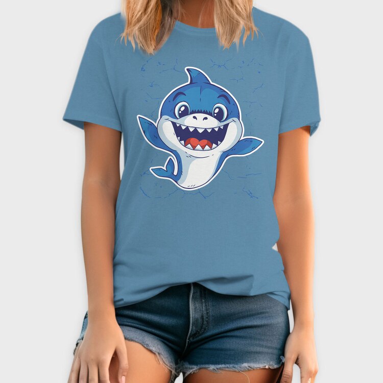 Baby Shark, Tricou Barbati (Unisex)