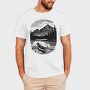 Canoe River Landscape, Tricou Barbati (Unisex)