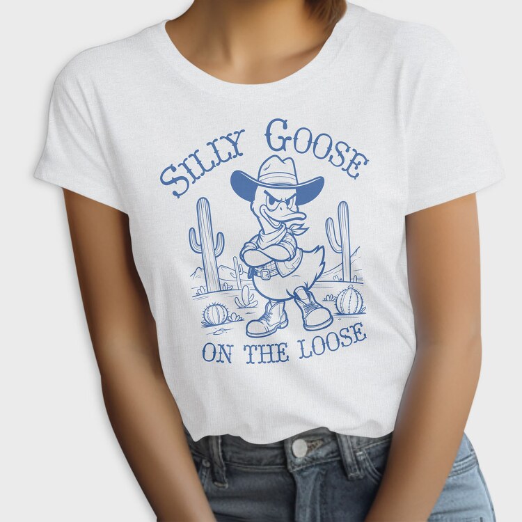 Silly Goose Cowboy, Tricou Femei