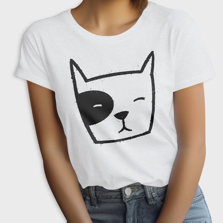 Simple Dog Face, Tricou Femei