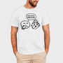 Drama Queen Brain Nc, Tricou Barbati (Unisex)