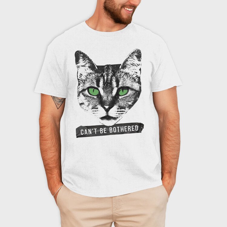 Cant Be Bothered, Tricou Barbati (Unisex)