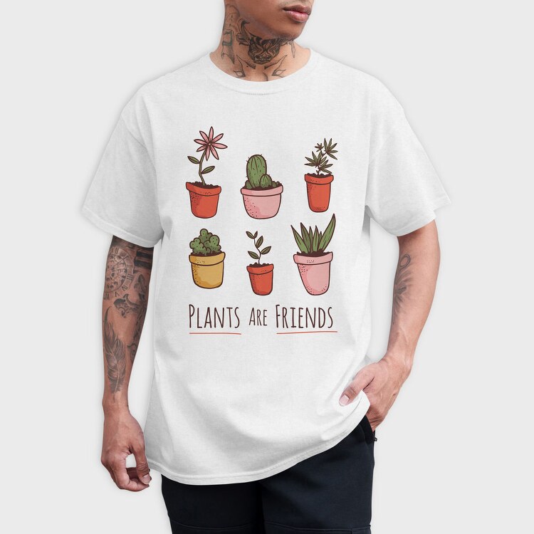 Plants Are Friends, Tricou Barbati (Unisex)