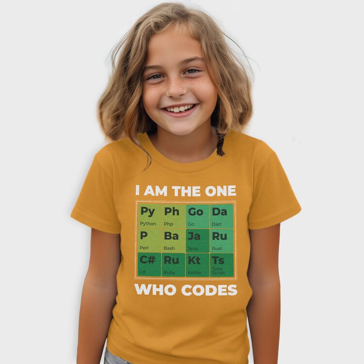 Developer Periodic Table, Tricou Copii