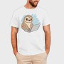 Sloth Using Computer, Tricou Barbati (Unisex)