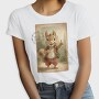 Squirrel in Nature Thumbs Up, Tricou Femei