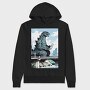 Dinosaur Working, Hanorac Oversize Barbati (Unisex)