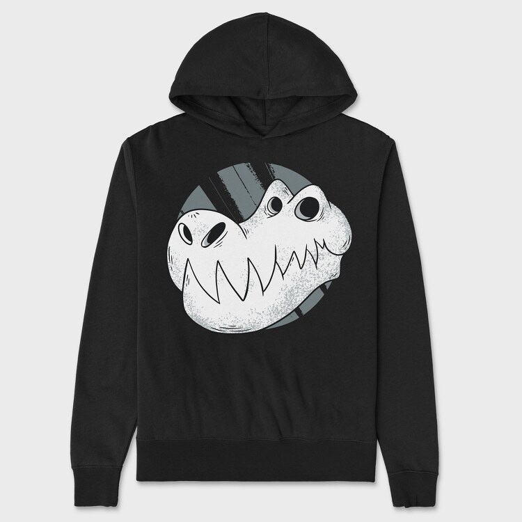 Skullrex, Hanorac Oversize Barbati (Unisex)