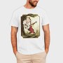 Banjo Frog Vintage Illustrations, Tricou Barbati (Unisex)