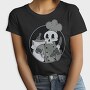Skeleton Baker Retro Chef Cartoon, Tricou Femei