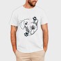 Dog and Cat Heartbeat, Tricou Barbati (Unisex)