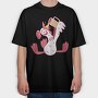 Drunk Rooster, Tricou Oversize Barbati (Unisex)