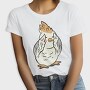 Cartoon Peekaboo, Tricou Femei