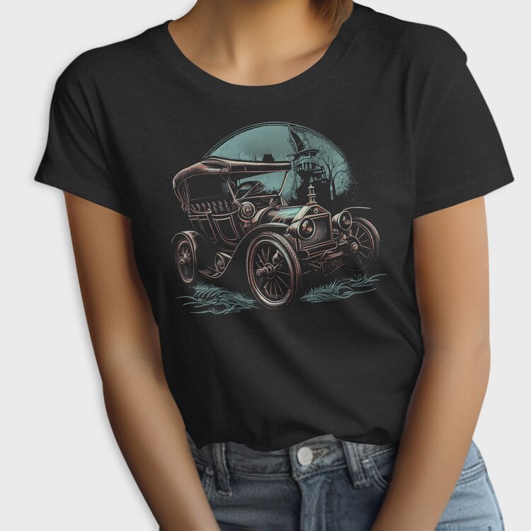 Steampunk Car, Tricou Femei